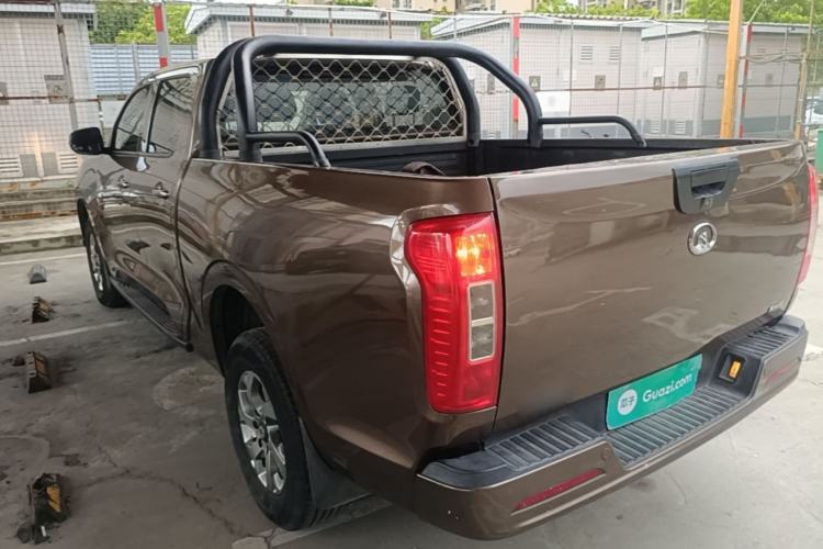 Used Great Wall Poer 2021 2.0T Commercial Version Automatic Diesel Two-Wheel Drive Elite Trim with Long Bed – GW4D20M Rear Left 45 Deg