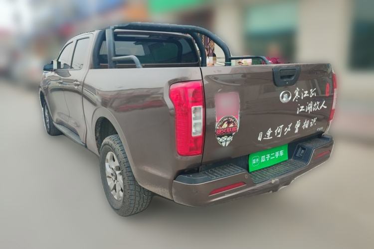 Used Great Wall Poer 2021 2.0T Commercial Version Manual Diesel Two-Wheel Drive Elite Long-Box GW4D20M Rear Left 45 Deg