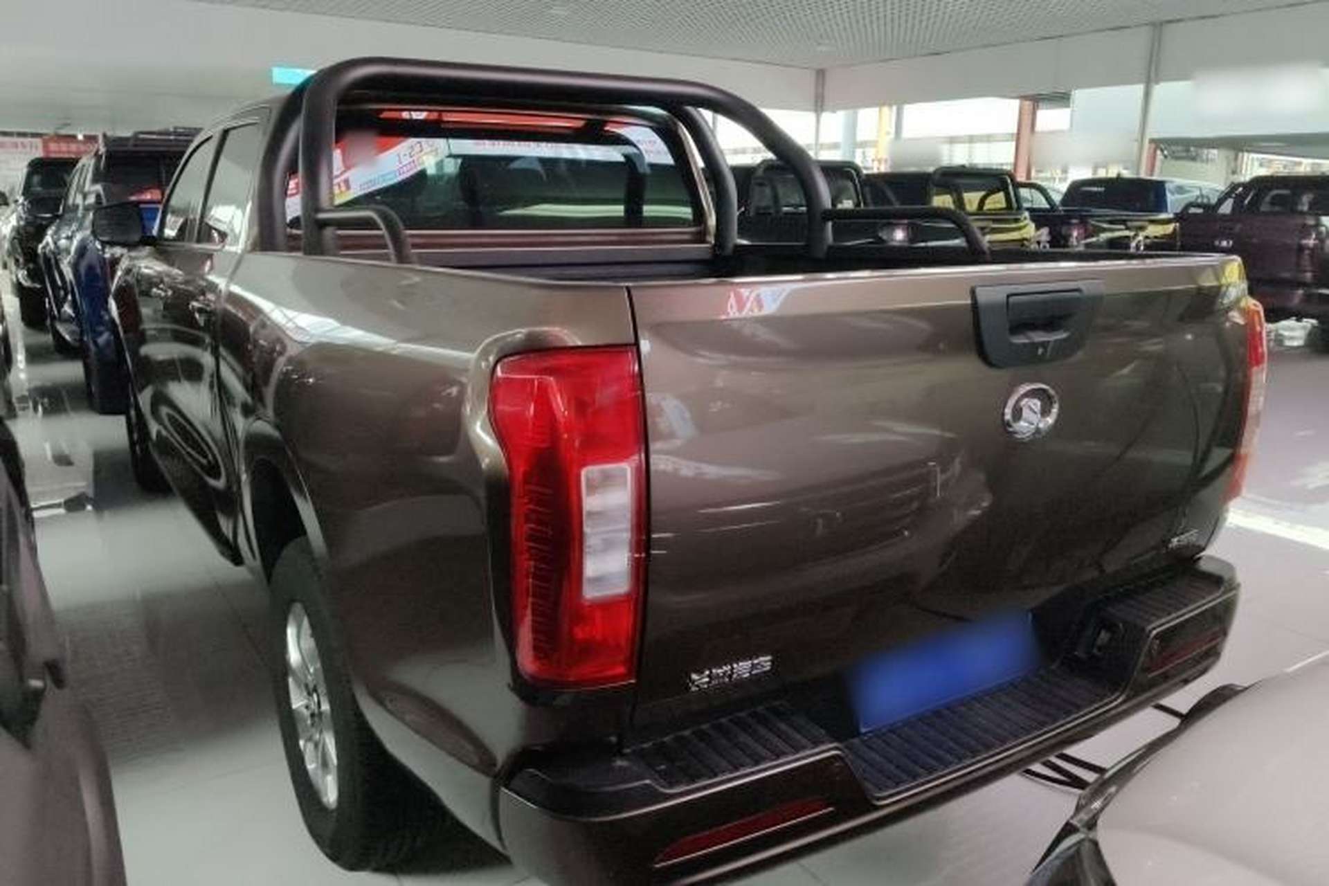 Used Great Wall Poer 2021 2.0T Commercial Version Automatic Diesel Two-Wheel Drive Elite Trim with Long Bed – GW4D20M Rear Left 45 Deg