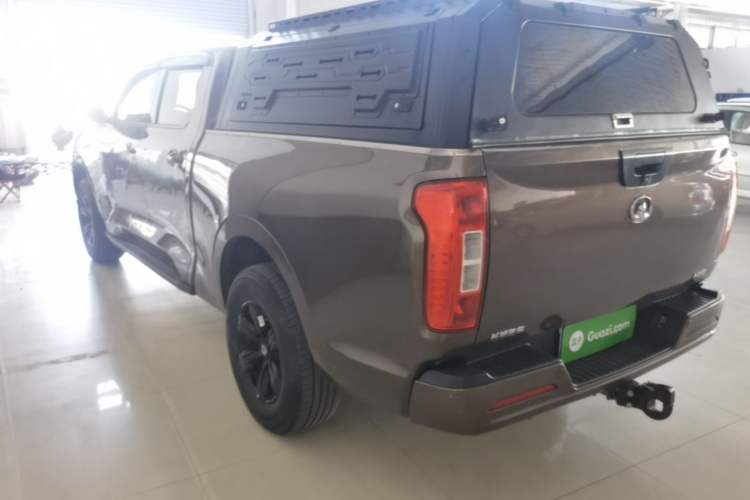 Used Great Wall Poer 2021 2.0T Commercial Version Automatic Diesel Two-Wheel Drive Elite Trim with Long Bed – GW4D20M Rear Left 45 Deg