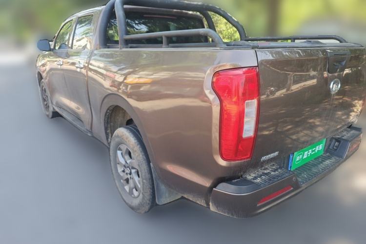Used Great Wall Poer 2021 2.0T Commercial Version Automatic Diesel Two-Wheel Drive Elite Trim with Long Bed – GW4D20M Rear Left 45 Deg