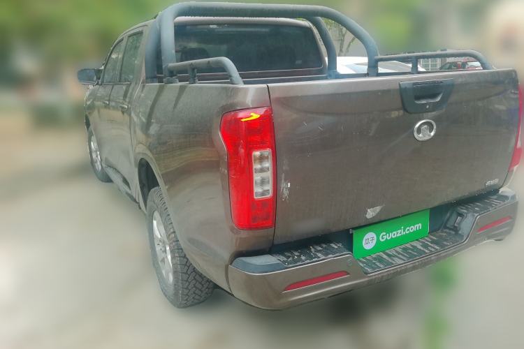 Used Great Wall Poer 2021 2.0T Commercial Version Manual Diesel Two-Wheel Drive Elite Standard Box GW4D20M Rear Left 45 Deg