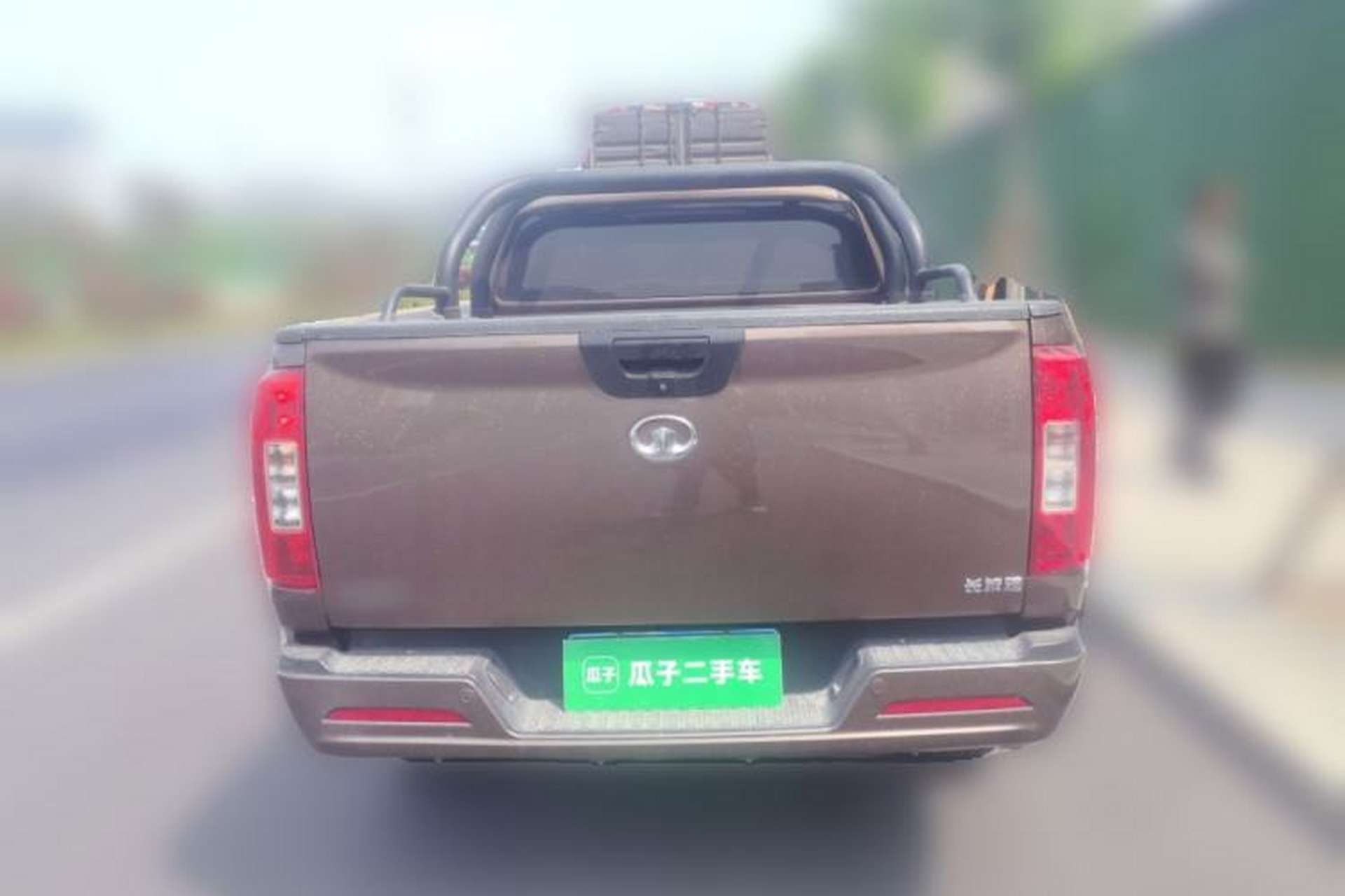 Used Great Wall Poer 2021 2.0T Commercial Version Automatic Diesel Two-Wheel Drive Elite Trim with Long Bed – GW4D20M Rear