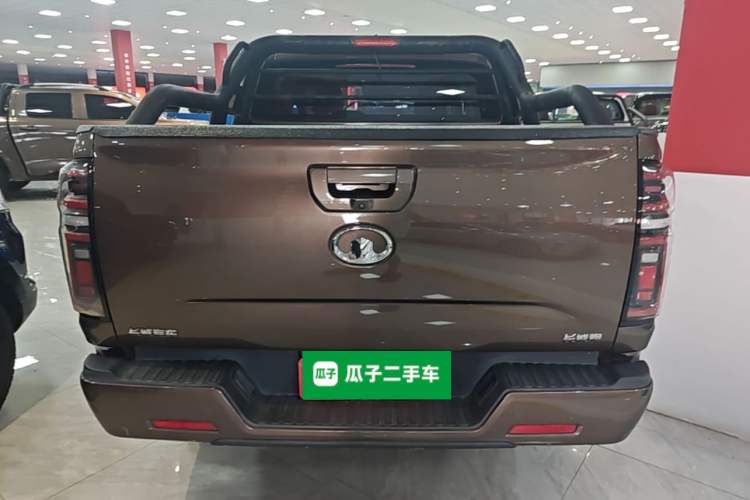 Used Great Wall Poer 2021 2.0T Global Version Passenger Automatic Diesel Two-Wheel Drive Comfort Trim Standard Cab GW4D20M Rear