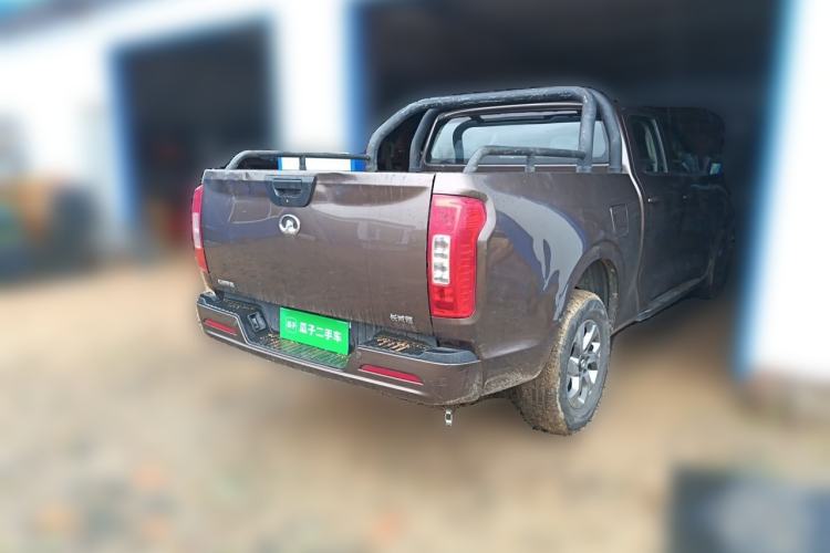 Used Great Wall Poer 2021 2.0T Commercial Version Manual Diesel Two-Wheel Drive Elite Long-Box GW4D20M Rear Right 45 Deg