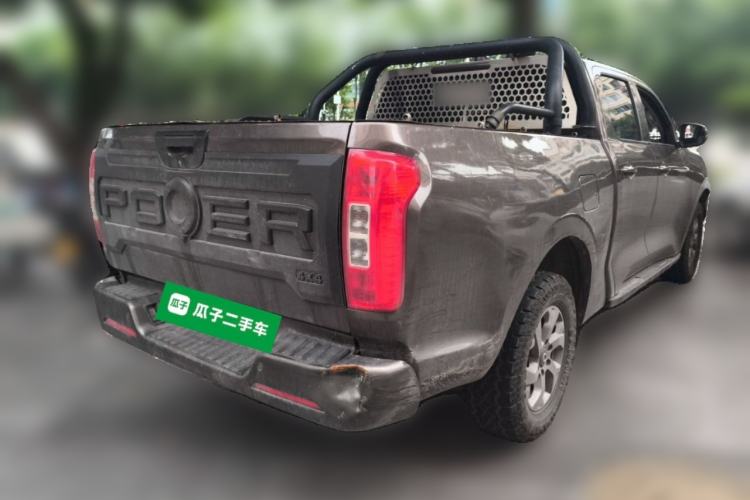 Used Great Wall Poer 2021 2.0T Commercial Version Automatic Diesel 4x4 Elite Long-Box GW4D20M Rear Right 45 Deg