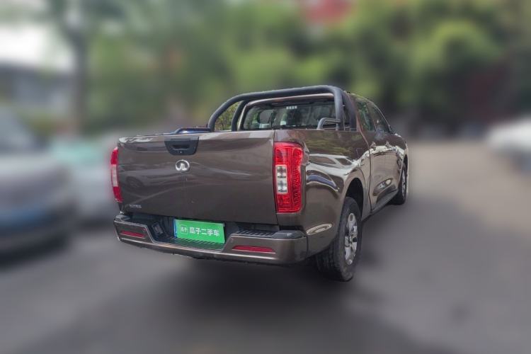 Used Great Wall Poer 2021 2.0T Commercial Version Manual Diesel 4x4 Navigation Type Long Bed GW4D20M Rear Right 45 Deg