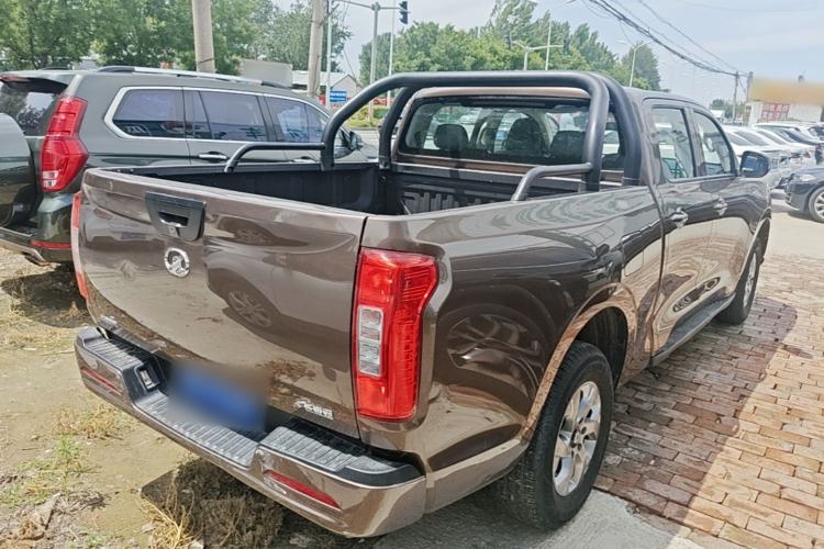 Used Great Wall Poer 2021 2.0T Commercial Version Automatic Diesel Two-Wheel Drive Elite Trim with Long Bed – GW4D20M Rear Right 45 Deg