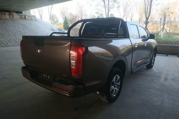 Used Great Wall Poer 2021 2.0T Commercial Version Manual Diesel Two-Wheel Drive Elite Long-Box GW4D20M Rear Right 45 Deg