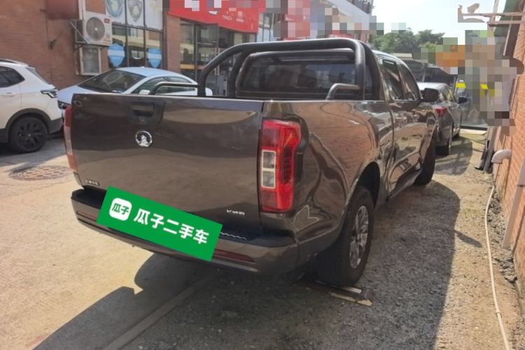 Used Great Wall Poer 2021 2.0T Commercial Version Automatic Diesel Two-Wheel Drive Elite Trim with Long Bed – GW4D20M Rear Right 45 Deg