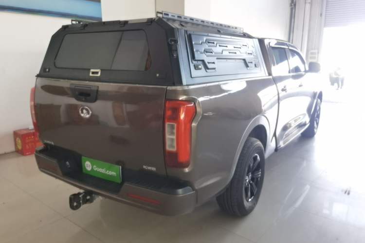 Used Great Wall Poer 2021 2.0T Commercial Version Automatic Diesel Two-Wheel Drive Elite Trim with Long Bed – GW4D20M Rear Right 45 Deg