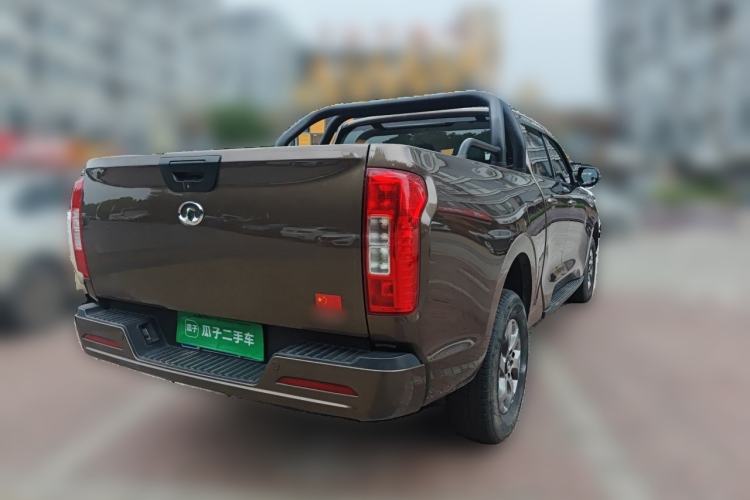 Used Great Wall Poer 2021 2.0T Commercial Version Manual Diesel Two-Wheel Drive Elite Long-Box GW4D20M Rear Right 45 Deg