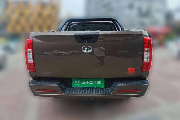 Used Great Wall Poer 2021 2.0T Commercial Version Manual Diesel Two-Wheel Drive Elite Long-Box GW4D20M Rear