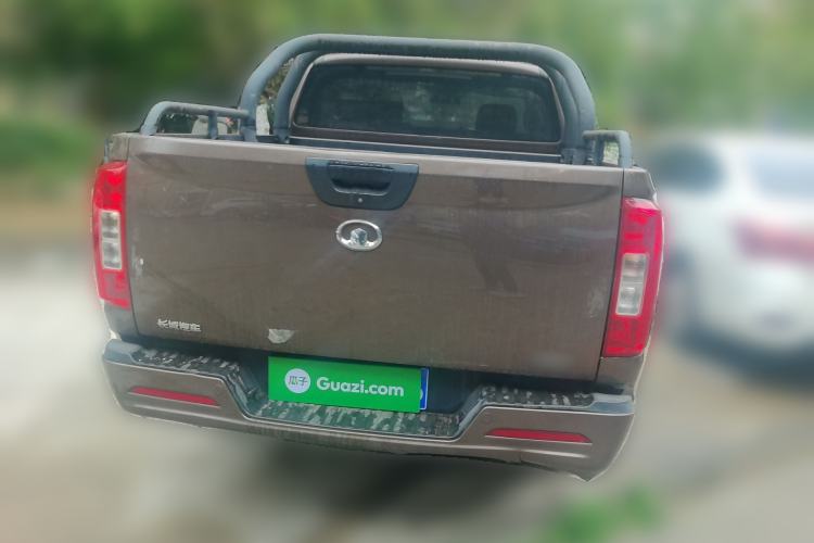 Used Great Wall Poer 2021 2.0T Commercial Version Manual Diesel Two-Wheel Drive Elite Standard Box GW4D20M Rear