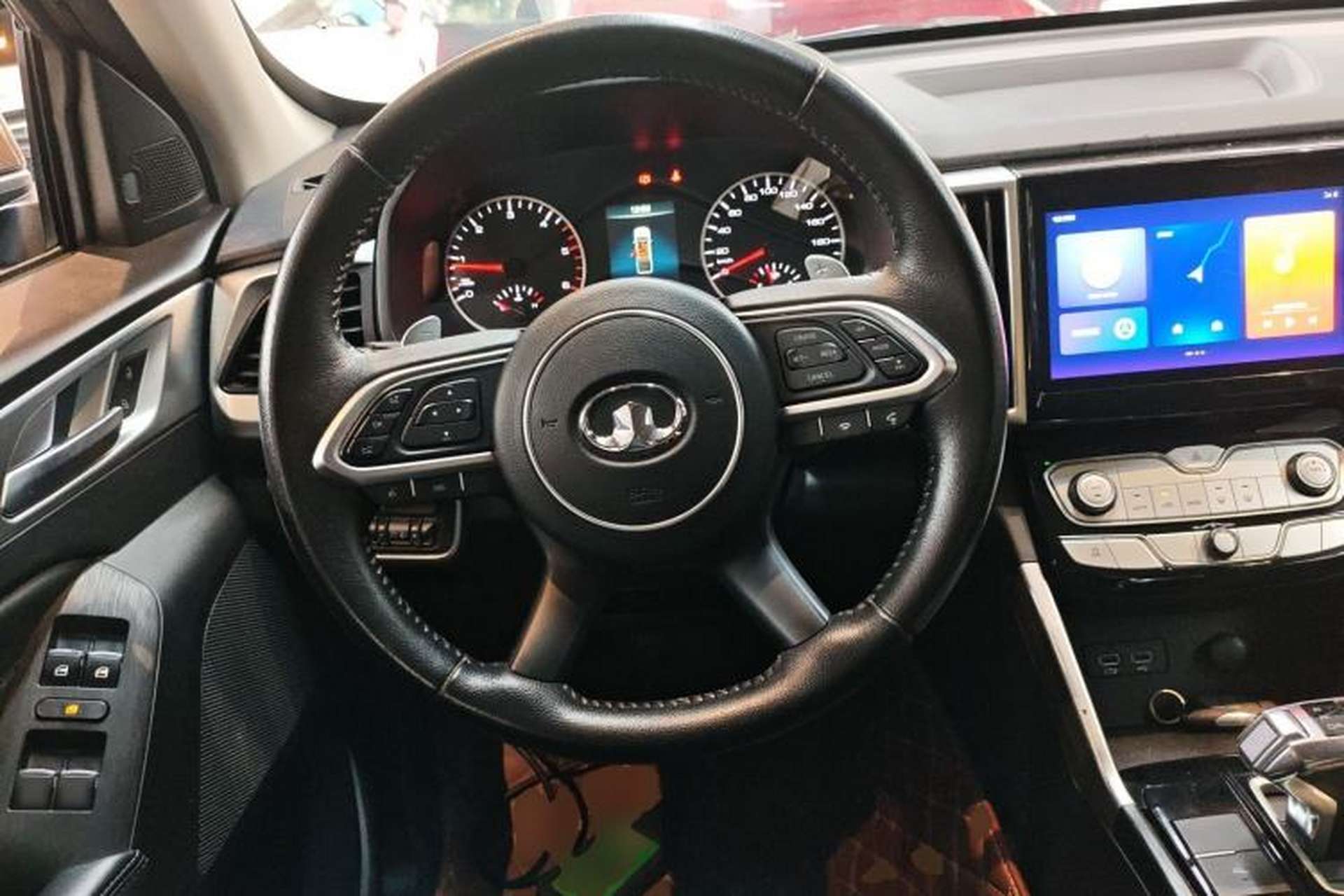 Used Great Wall Poer 2021 2.0T Commercial Version Automatic Diesel 4x4 Navigation-Ready Long-Box GW4D20M Steering Wheel