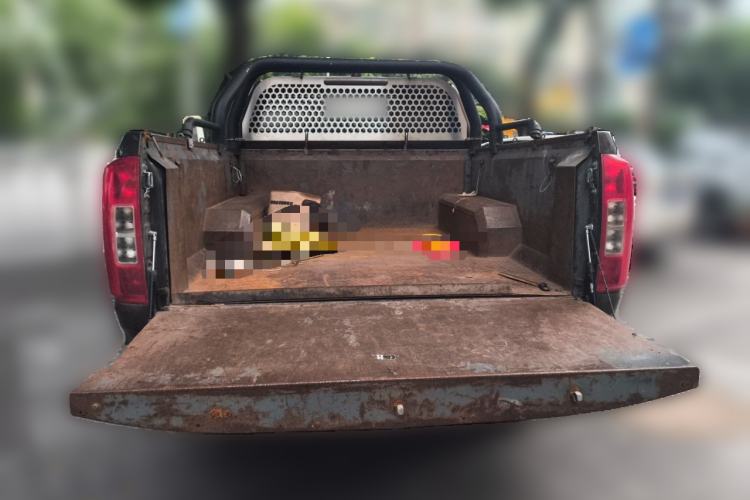 Used Great Wall Poer 2021 2.0T Commercial Version Automatic Diesel 4x4 Elite Long-Box GW4D20M Trunk