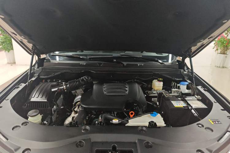 Used Great Wall Poer 2021 2.0T Commercial Version Manual Diesel Two-Wheel Drive Elite Long-Box GW4D20M Engine Bay
