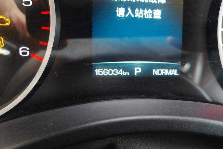 Used Great Wall Poer 2021 2.0T Commercial Version Automatic Diesel 4x4 Elite Long-Box GW4D20M Odometer Close Up