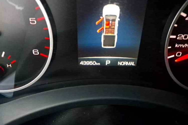 Used Great Wall Poer 2021 2.0T Global Version Automatic Diesel 4x4 Comfort Trim Standard Box GW4D20M Odometer Close Up