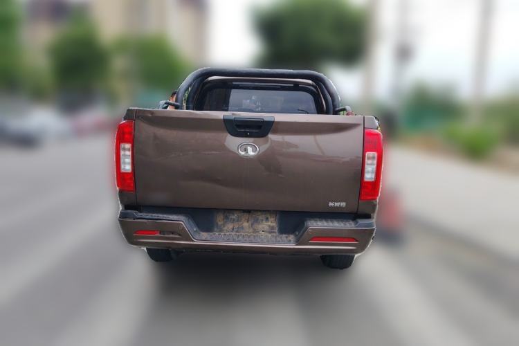 Used Great Wall Poer 2021 2.0T Commercial Version Automatic Diesel 4x4 Elite Long-Box GW4D20M Rear
