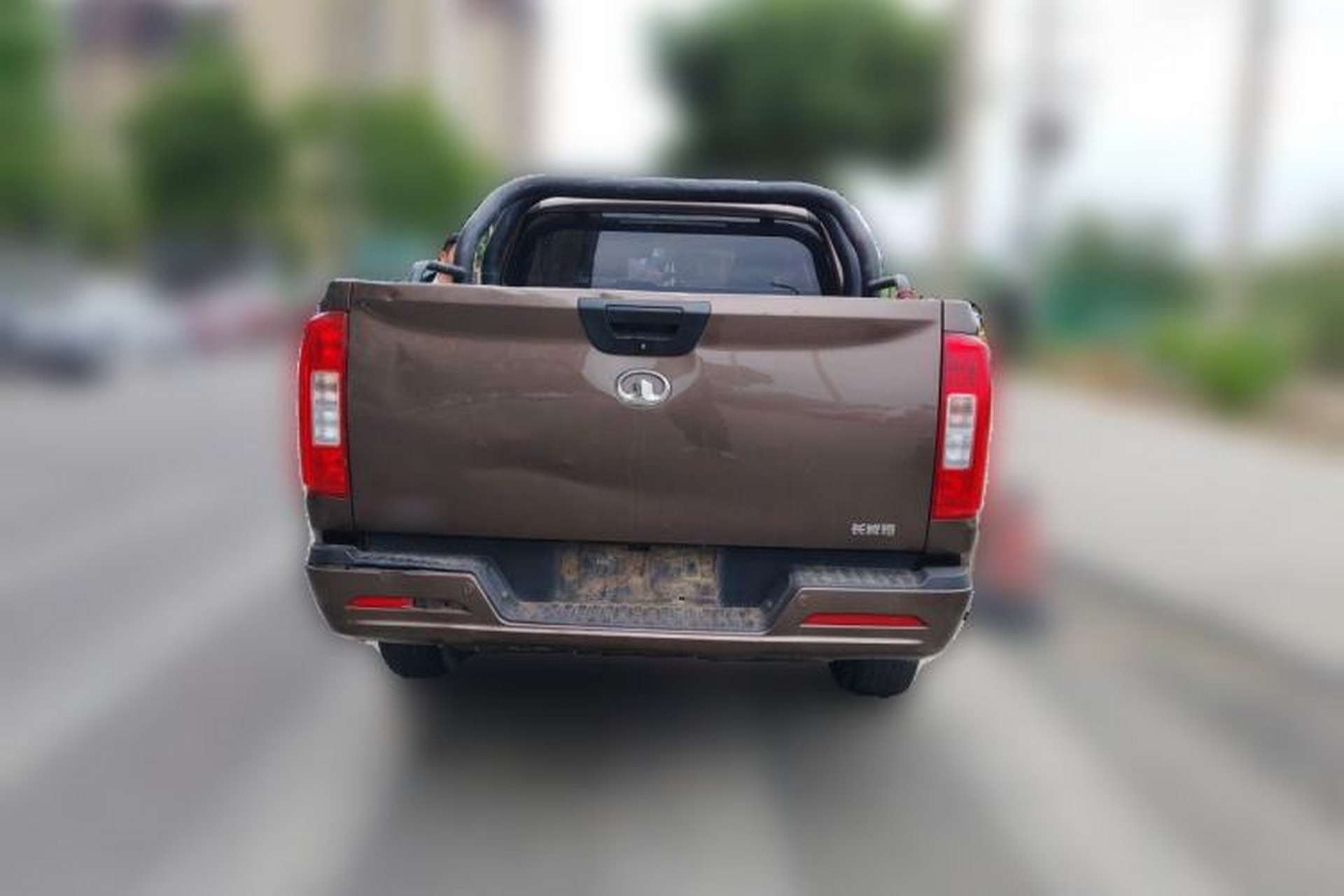 Used Great Wall Poer 2021 2.0T Commercial Version Automatic Diesel 4x4 Elite Long-Box GW4D20M Rear