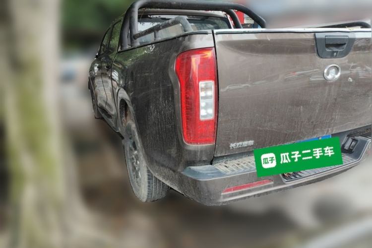 Used Great Wall Poer 2021 2.0T Commercial Version Automatic Diesel 4x4 Elite Long-Box GW4D20M Rear Left 45 Deg