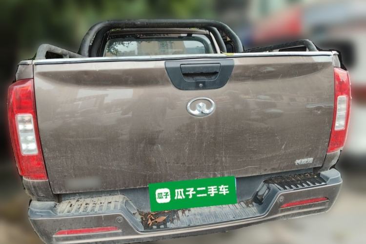 Used Great Wall Poer 2021 2.0T Commercial Version Automatic Diesel 4x4 Elite Long-Box GW4D20M Rear