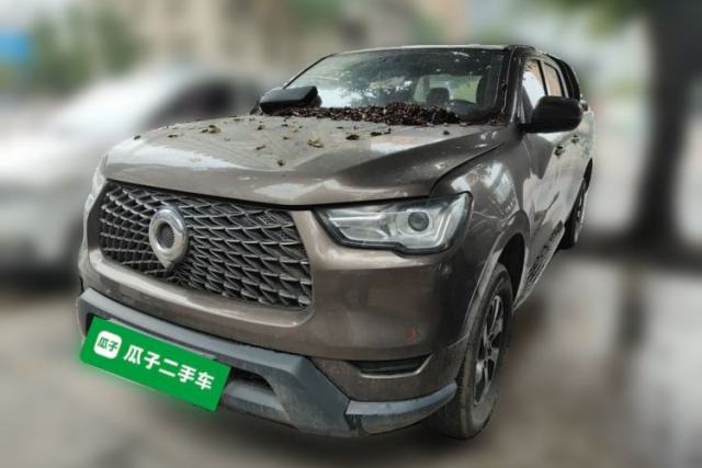 Used Great Wall Poer 2021 2.0T Commercial Version Automatic Diesel 4x4 Elite Long-Box GW4D20M