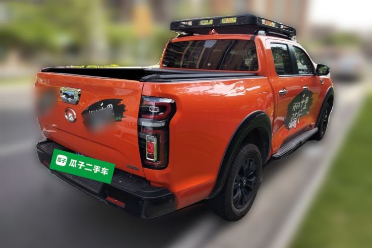 Used Great Wall Poer 2021 2.0T Global Version Automatic Gasoline 4x4 Sporty Standard-Box GW4C20B Rear Right 45 Deg