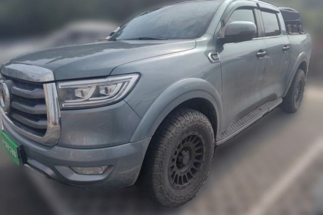 Used Great Wall Poer 2021 2.0T Global Version Automatic Diesel 4x4 Comfort Class Standard Box Trailer Edition GW4D20M