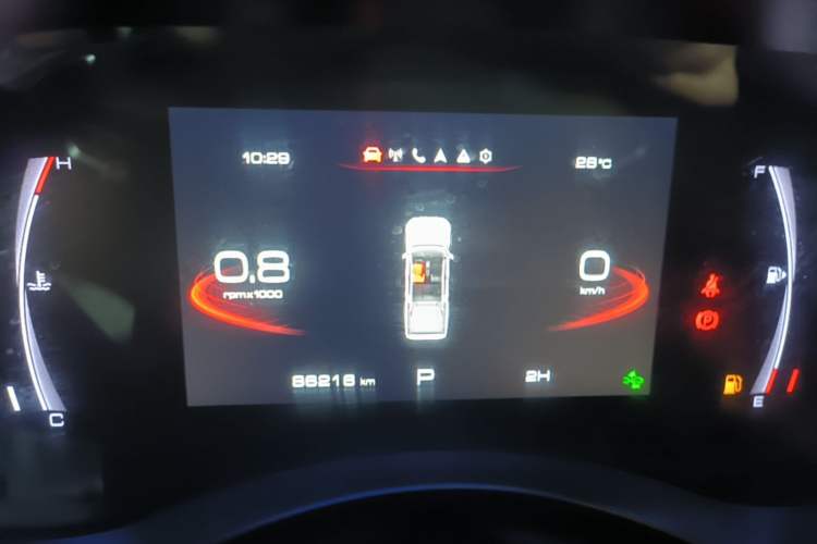 Used Great Wall Poer 2021 2.0T Off-Road Version Automatic Diesel 4x4 Mount Everest Edition GW4D20M Instrument Cluster