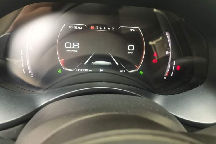 Used Great Wall Poer 2021 2.0T Off-Road Edition Automatic Gasoline 4x4 Mount Everest Version GW4C20B Odometer Close Up