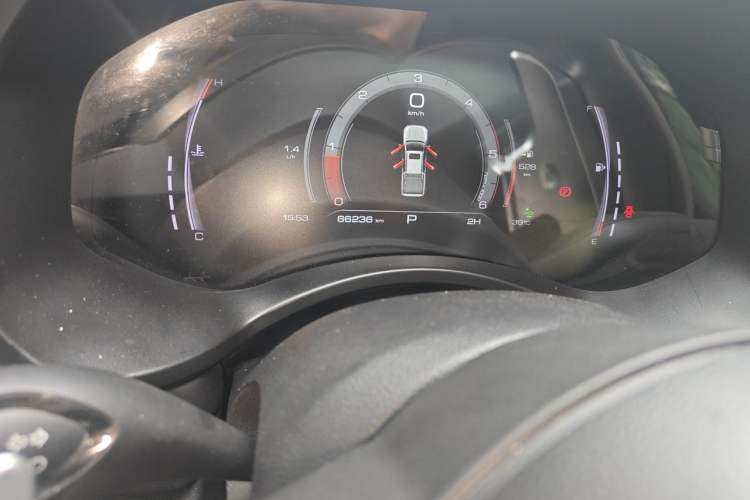 Used Great Wall Poer 2021 2.0T Off-Road Version Automatic Diesel 4x4 Mount Everest Edition GW4D20M Odometer Close Up