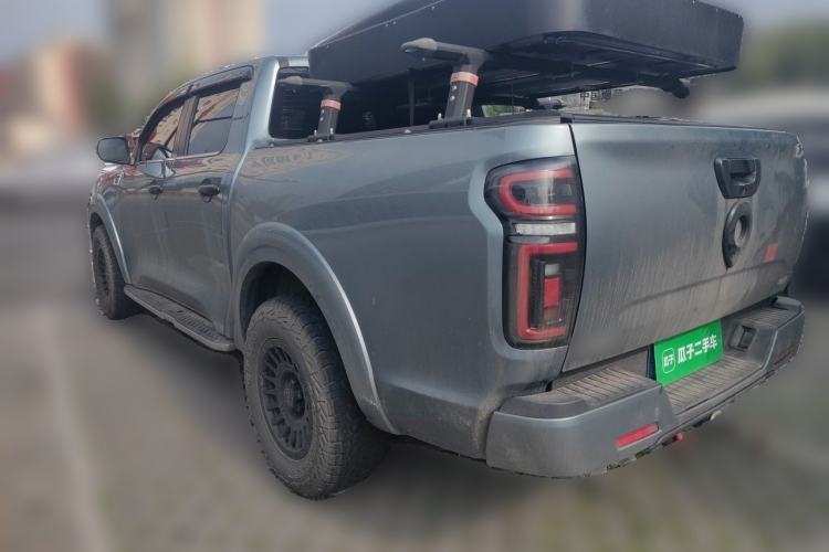 Used Great Wall Poer 2021 2.0T Global Version Automatic Diesel 4x4 Comfort Class Standard Box Trailer Edition GW4D20M Rear Left 45 Deg
