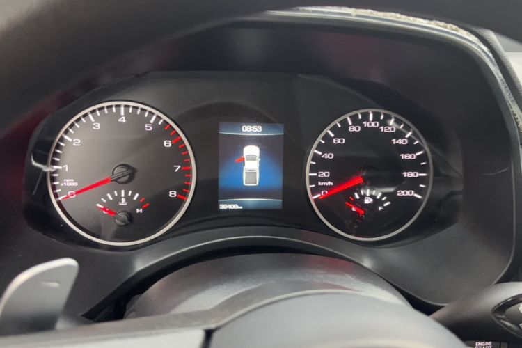 Used Great Wall Poer 2021 2.0T Cannon Edition GW4C20B Odometer Close Up