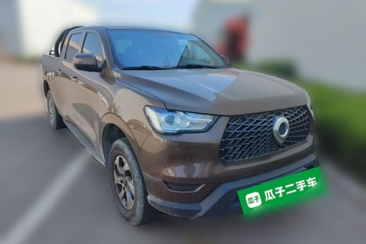 Used Great Wall Poer 2021 2.0T Commercial Version Manual Diesel Two-Wheel Drive Elite Long-Box GW4D20M Front Right 45 Deg