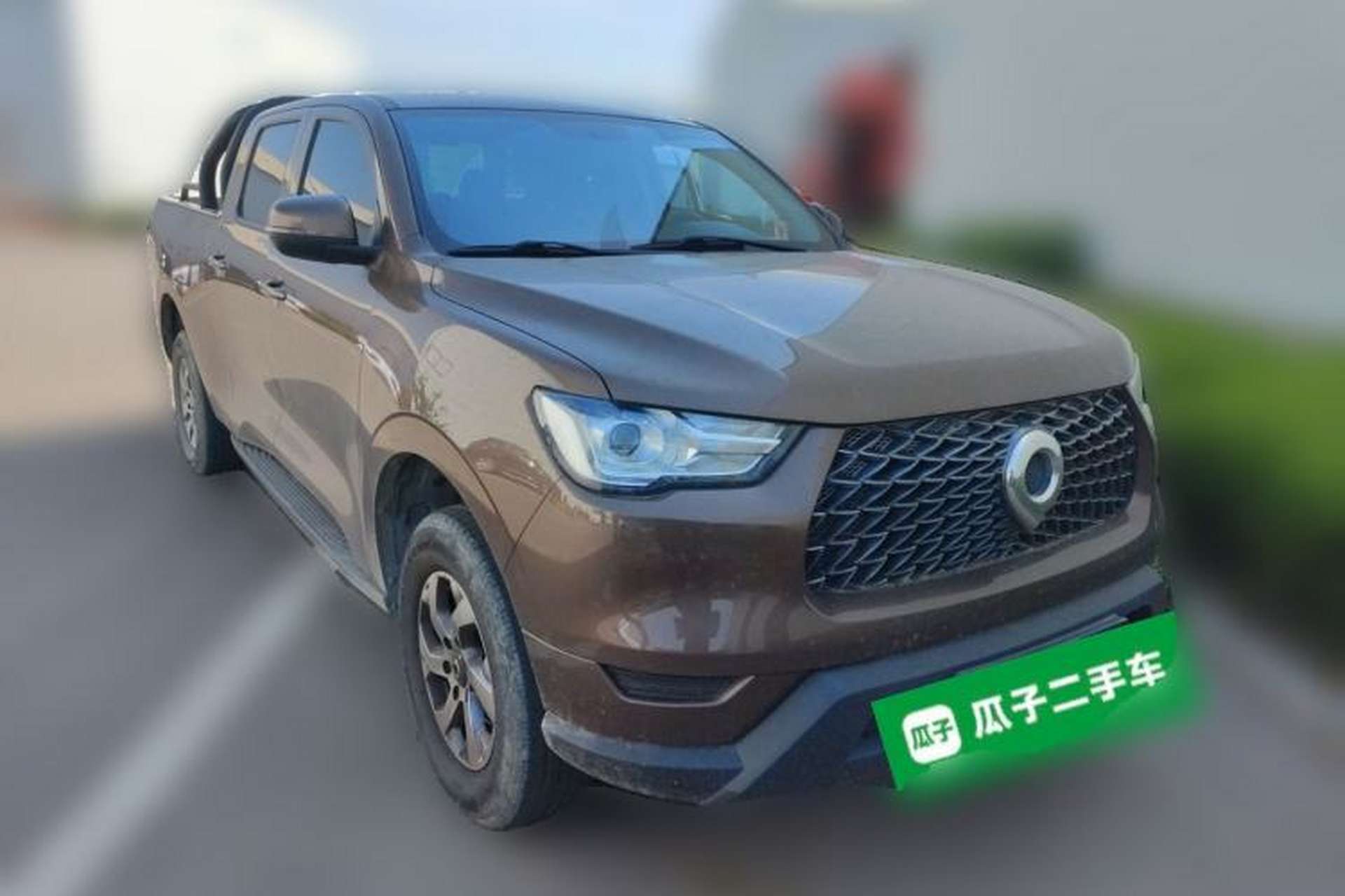 Used Great Wall Poer 2021 2.0T Commercial Version Manual Diesel Two-Wheel Drive Elite Long-Box GW4D20M Front Right 45 Deg