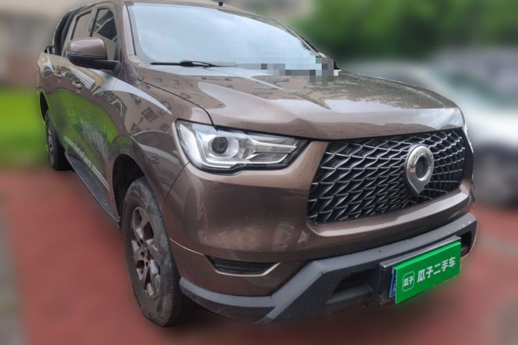 Used Great Wall Poer 2021 2.0T Commercial Version Automatic Diesel 4x4 Elite Long-Box GW4D20M Front Right 45 Deg