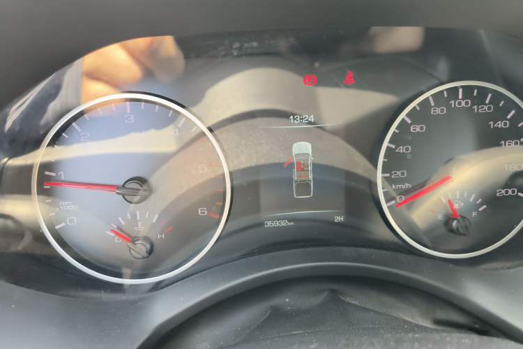 Used Great Wall Poer 2021 2.0T Commercial Version Manual Diesel 4x4 Elite Long-Box GW4D20M Instrument Cluster