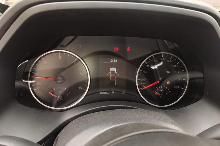 Used Great Wall Poer 2021 2.0T Commercial Version Automatic Diesel 4x4 Elite Long-Box GW4D20M Instrument Cluster