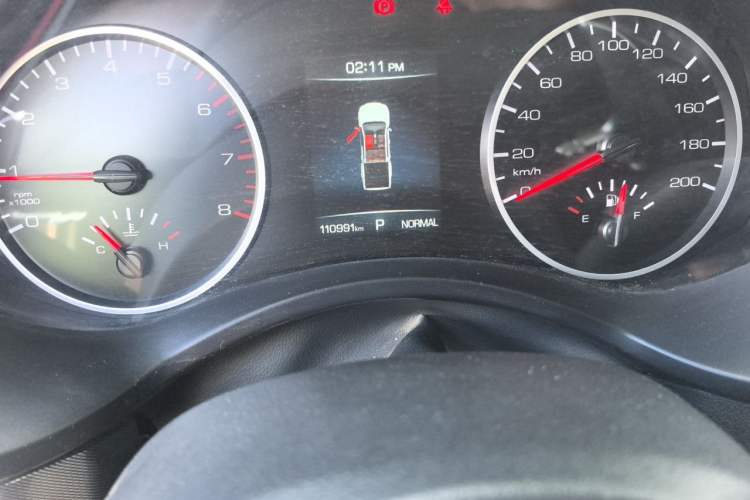 Used Great Wall Poer 2021 2.0T Global Version Automatic Gasoline 4x4 Comfort Trim Standard Cab GW4C20B Odometer Close Up