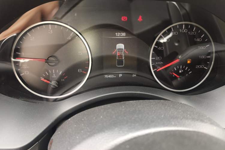 Used Great Wall Poer 2021 2.0T Commercial Version Automatic Diesel 4x4 Elite Long-Box GW4D20M Odometer Close Up