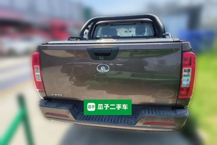 Used Great Wall Poer 2021 2.0T Commercial Version Manual Diesel 4x4 Elite Long-Box GW4D20M Rear