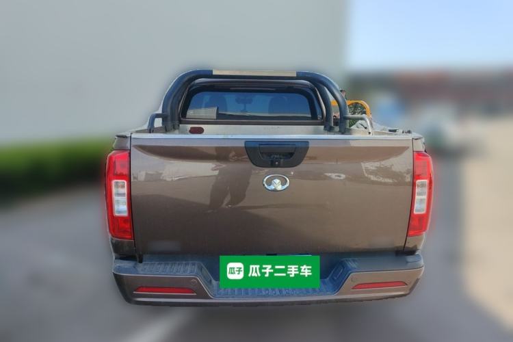 Used Great Wall Poer 2021 2.0T Commercial Version Manual Diesel Two-Wheel Drive Elite Long-Box GW4D20M Rear
