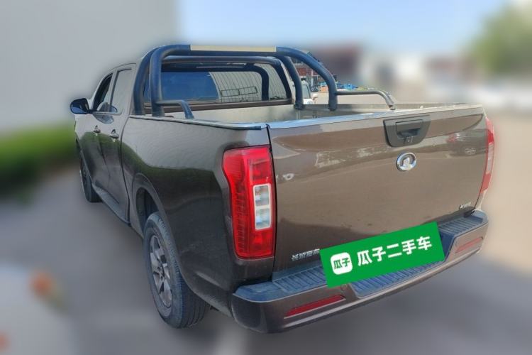 Used Great Wall Poer 2021 2.0T Commercial Version Manual Diesel Two-Wheel Drive Elite Long-Box GW4D20M Rear Left 45 Deg