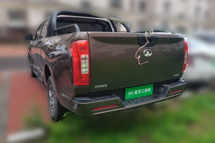 Used Great Wall Poer 2021 2.0T Commercial Version Automatic Diesel 4x4 Elite Long-Box GW4D20M Rear Left 45 Deg