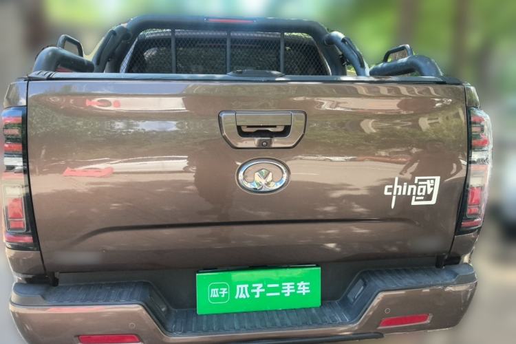 Used Great Wall Poer 2021 2.0T Global Version Automatic Gasoline 4x4 Comfort Trim Standard Cab GW4C20B Rear