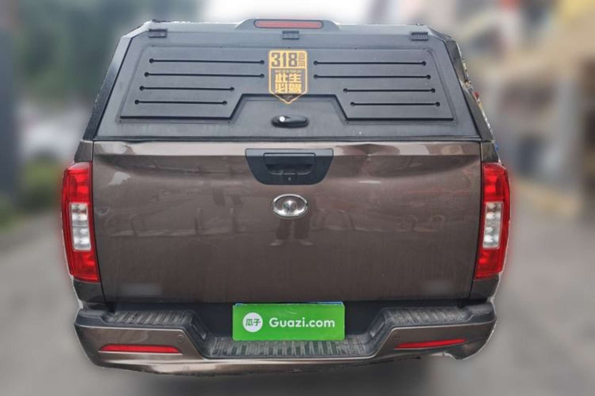 Used Great Wall Poer 2021 2.0T Commercial Version Automatic Gasoline 4x4 Elite Trim with Long Bed – GW4C20B Rear
