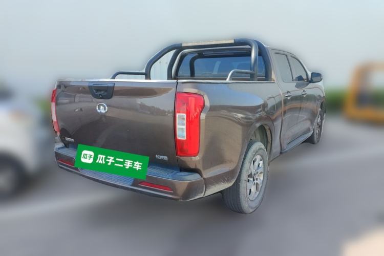 Used Great Wall Poer 2021 2.0T Commercial Version Manual Diesel Two-Wheel Drive Elite Long-Box GW4D20M Rear Right 45 Deg