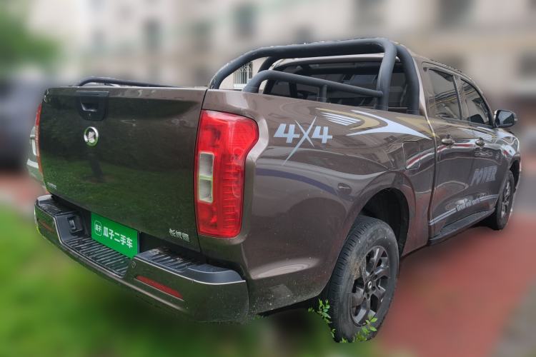 Used Great Wall Poer 2021 2.0T Commercial Version Automatic Diesel 4x4 Elite Long-Box GW4D20M Rear Right 45 Deg